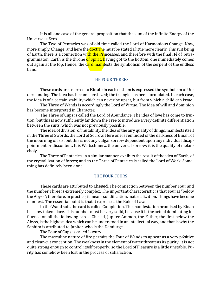 Original scan of The Book of Thoth, PDF page 177