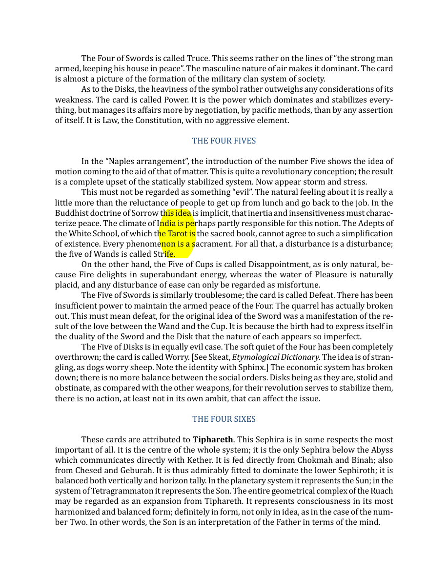 Original scan of The Book of Thoth, PDF page 178