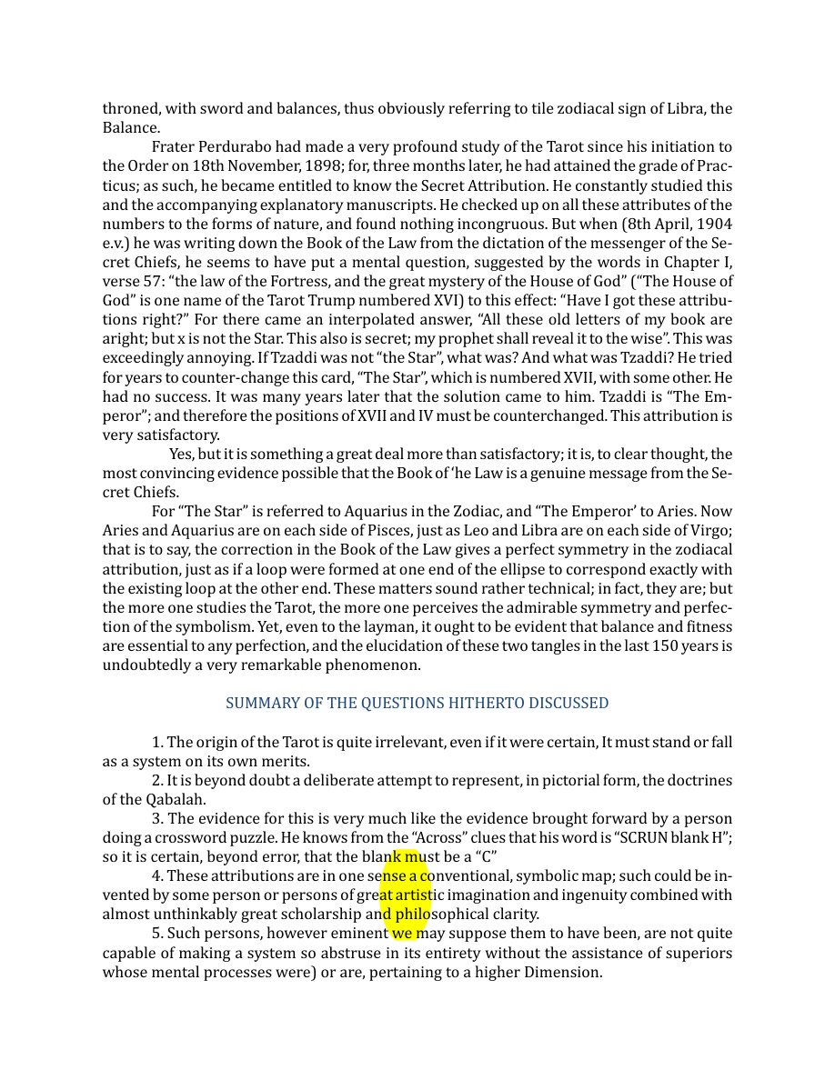 Original scan of The Book of Thoth, PDF page 18