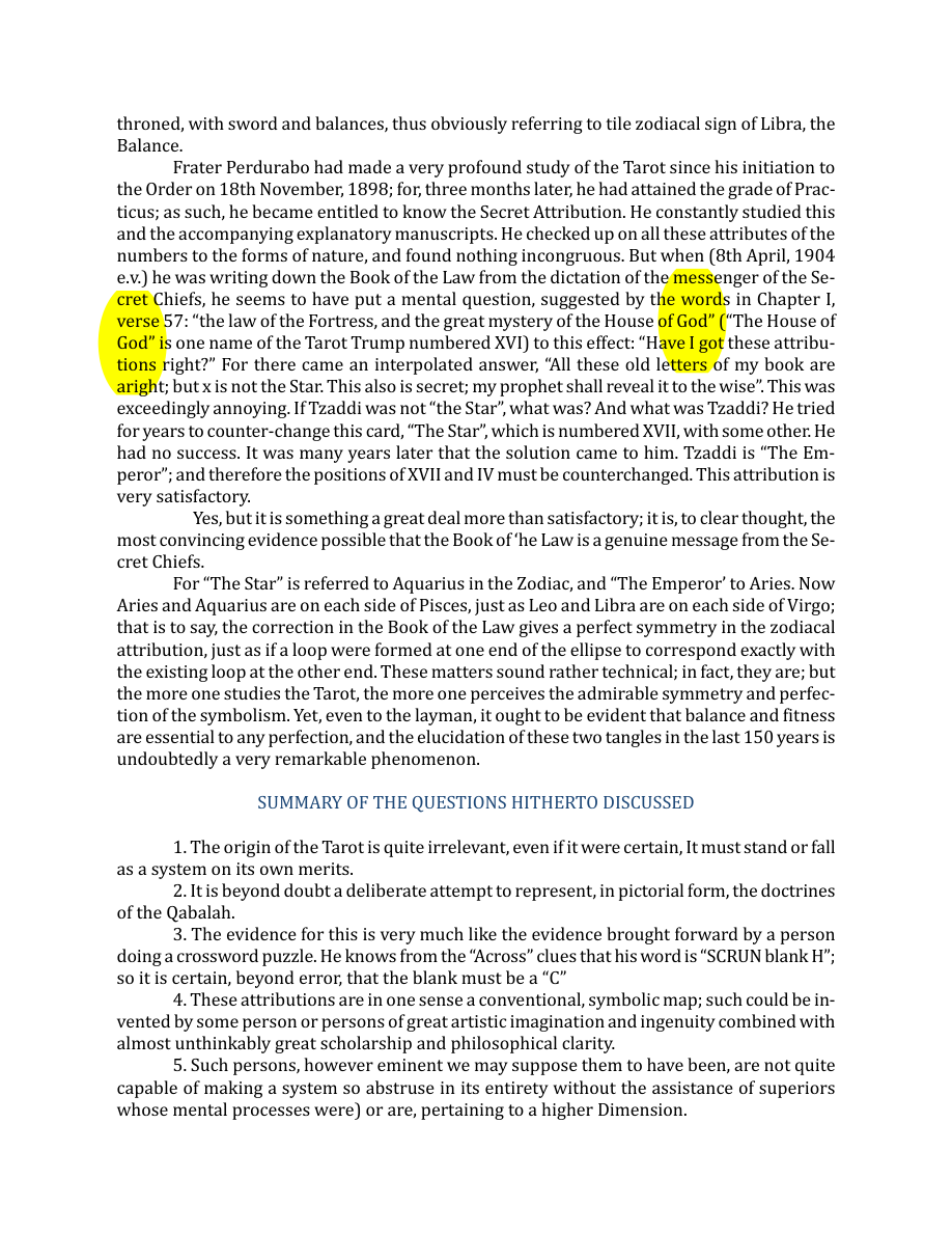 Original scan of The Book of Thoth, PDF page 18