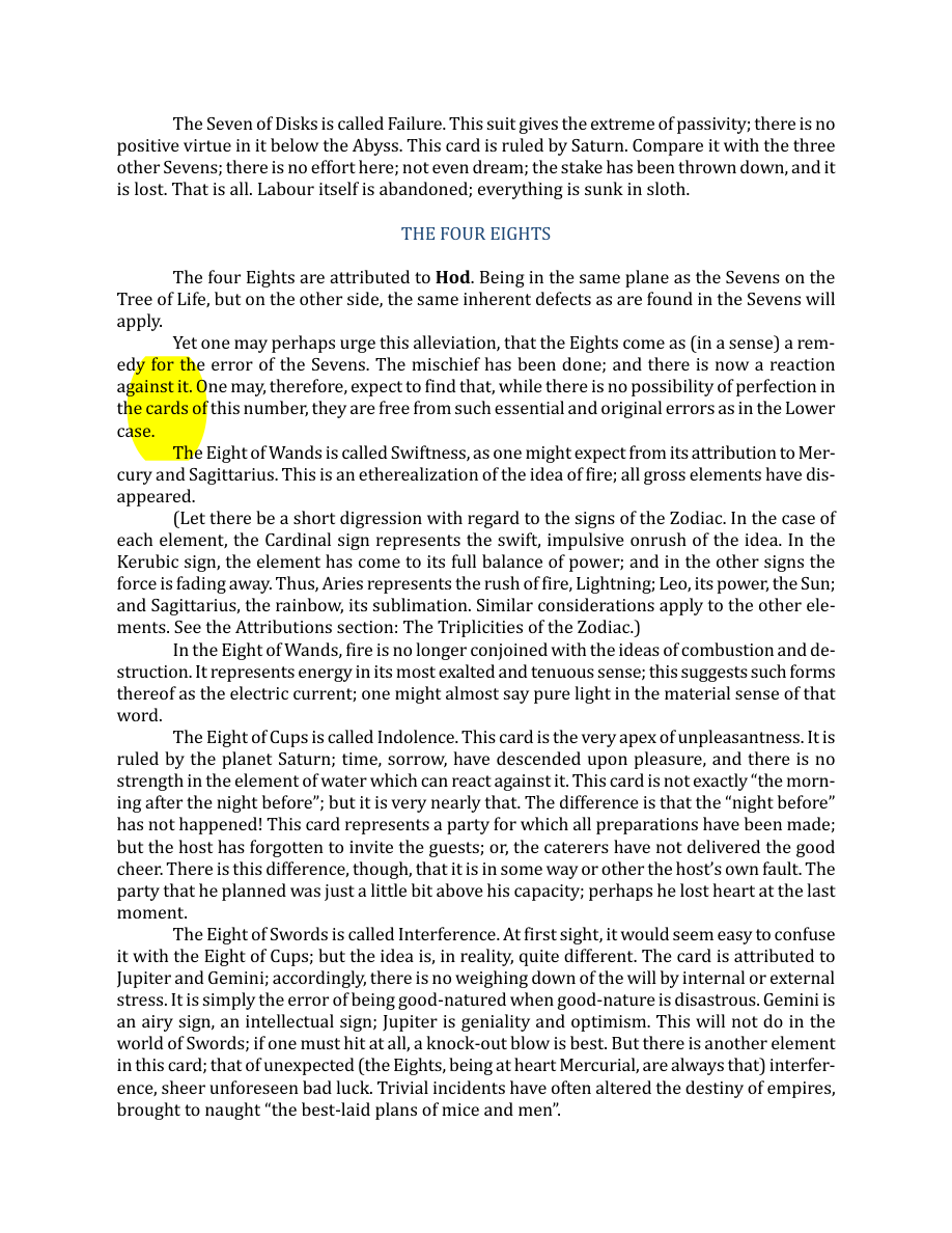 Original scan of The Book of Thoth, PDF page 180