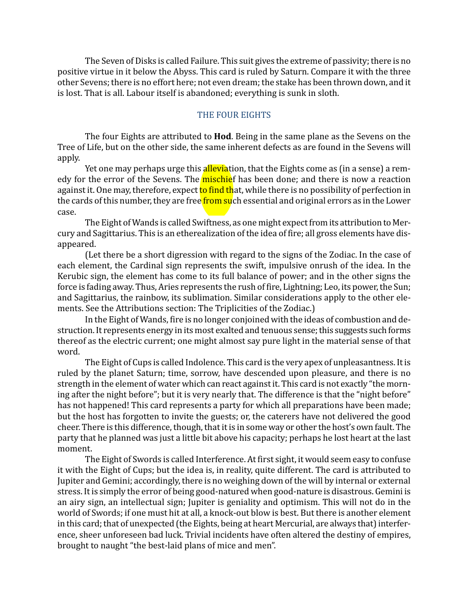Original scan of The Book of Thoth, PDF page 180