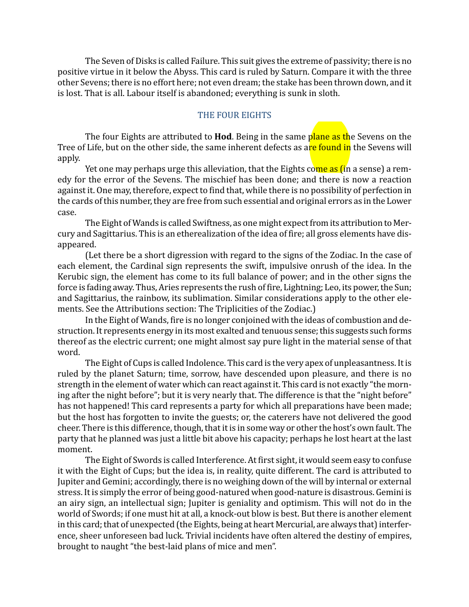 Original scan of The Book of Thoth, PDF page 180