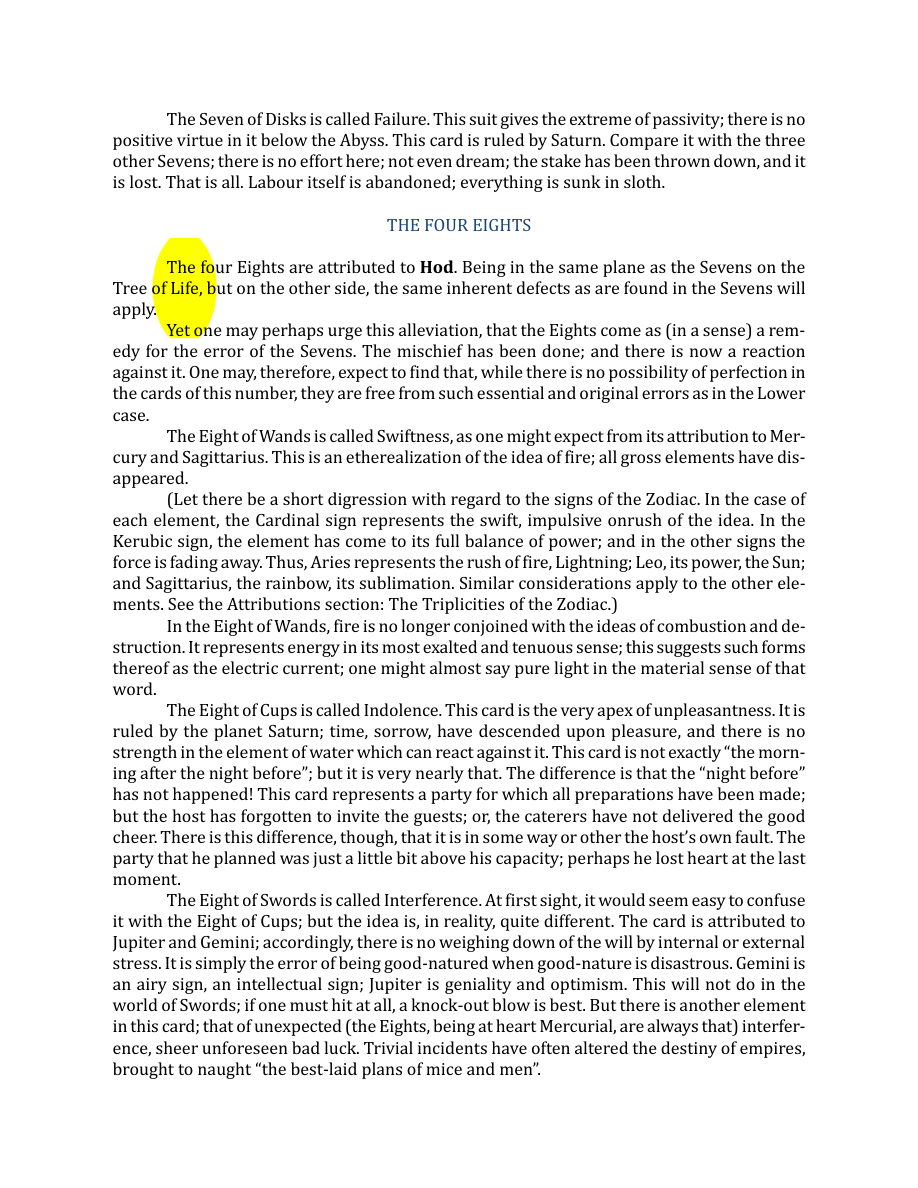 Original scan of The Book of Thoth, PDF page 180