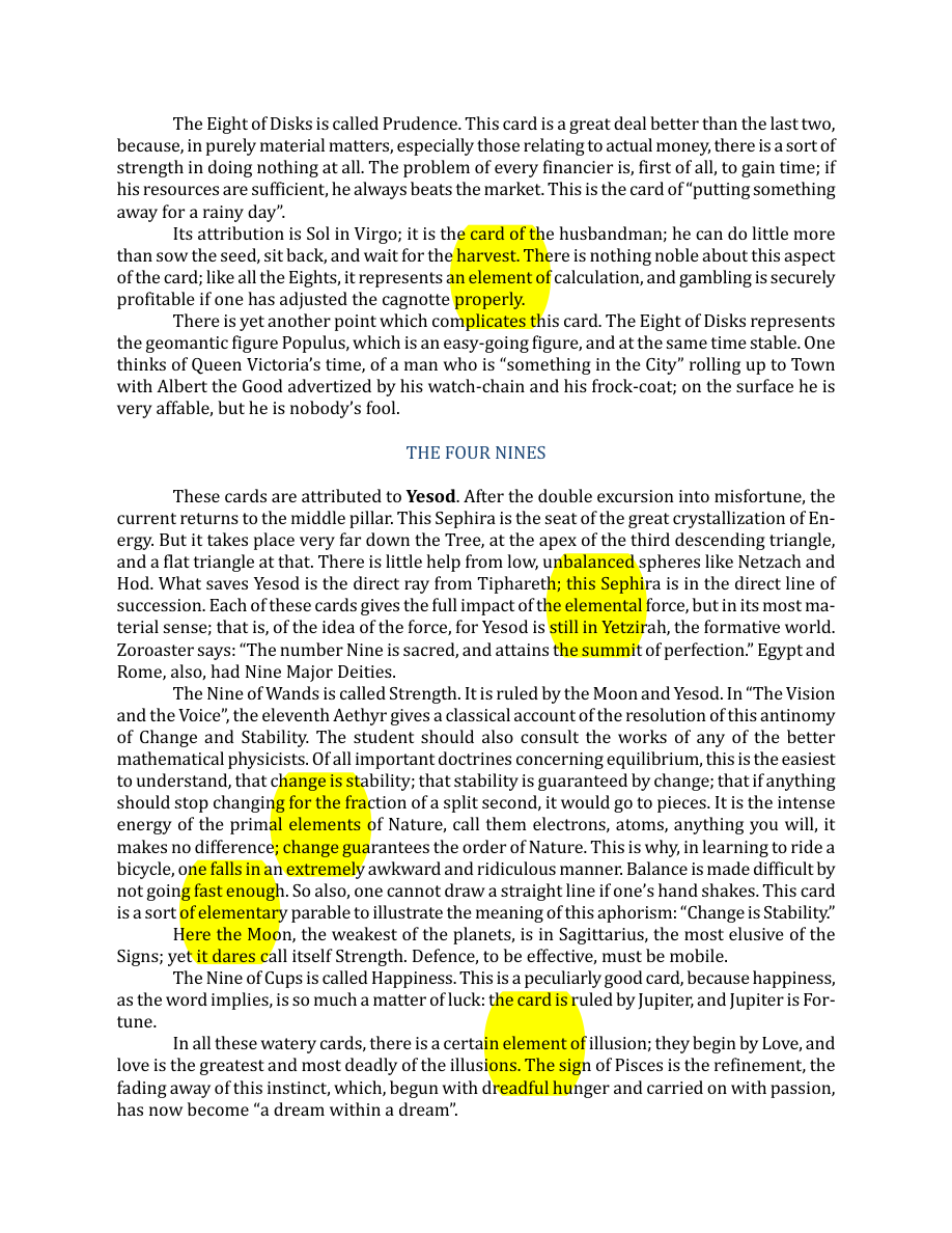 Original scan of The Book of Thoth, PDF page 181