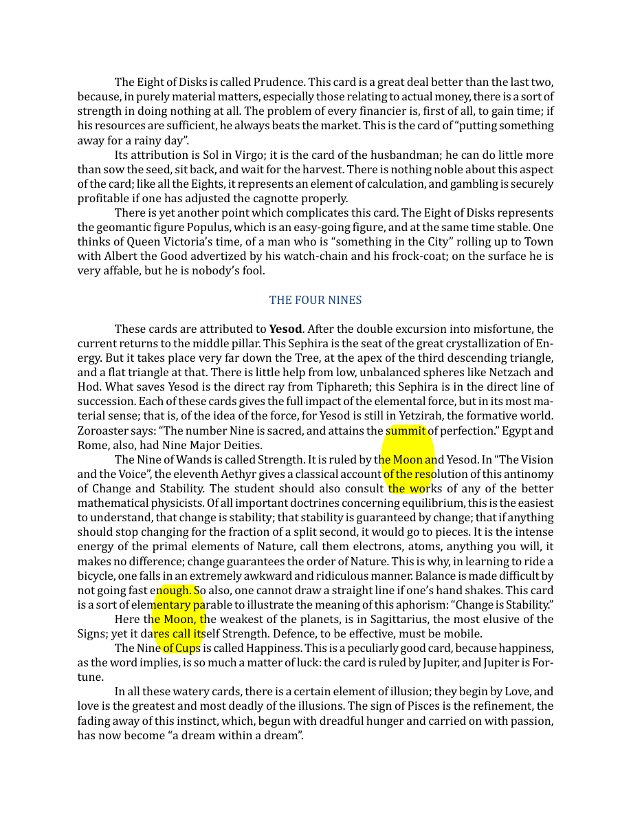Original scan of The Book of Thoth, PDF page 181