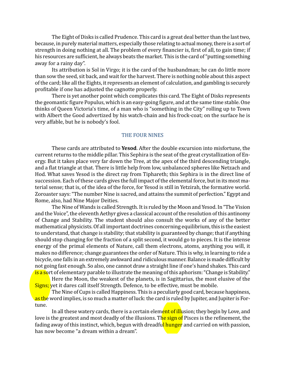 Original scan of The Book of Thoth, PDF page 181
