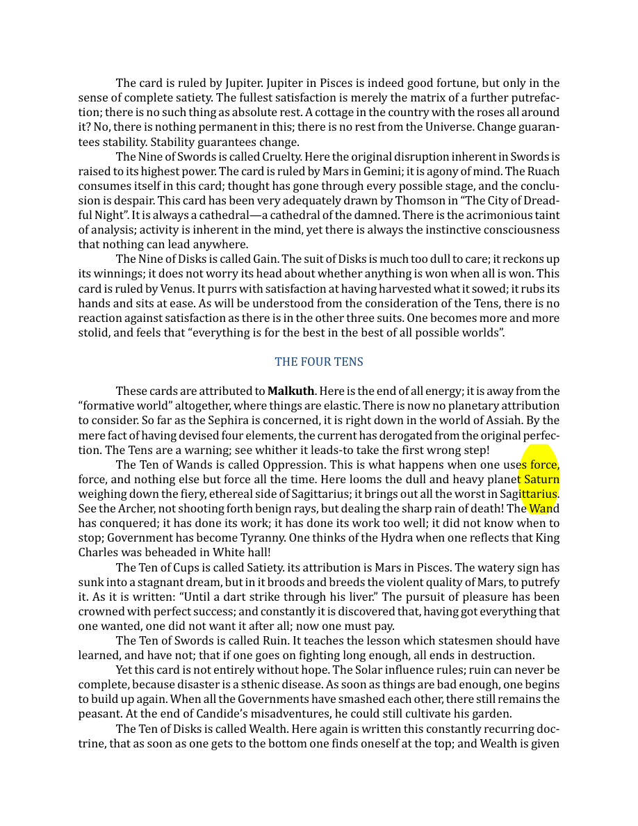 Original scan of The Book of Thoth, PDF page 182