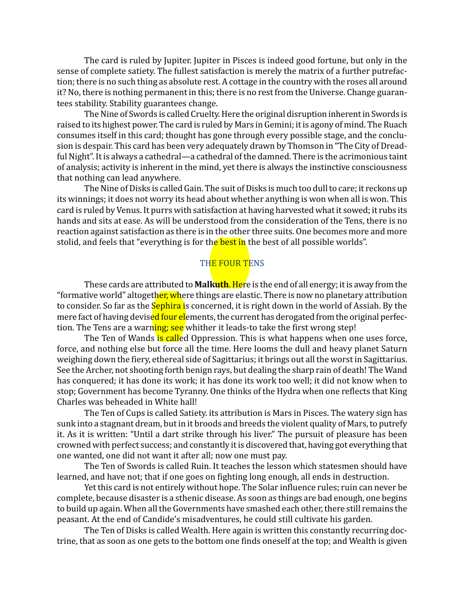 Original scan of The Book of Thoth, PDF page 182