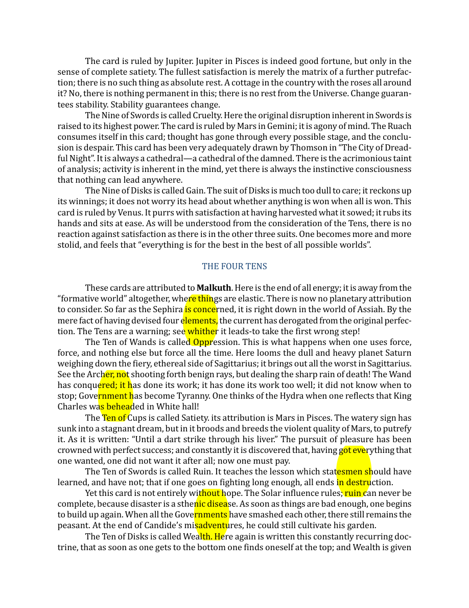 Original scan of The Book of Thoth, PDF page 182
