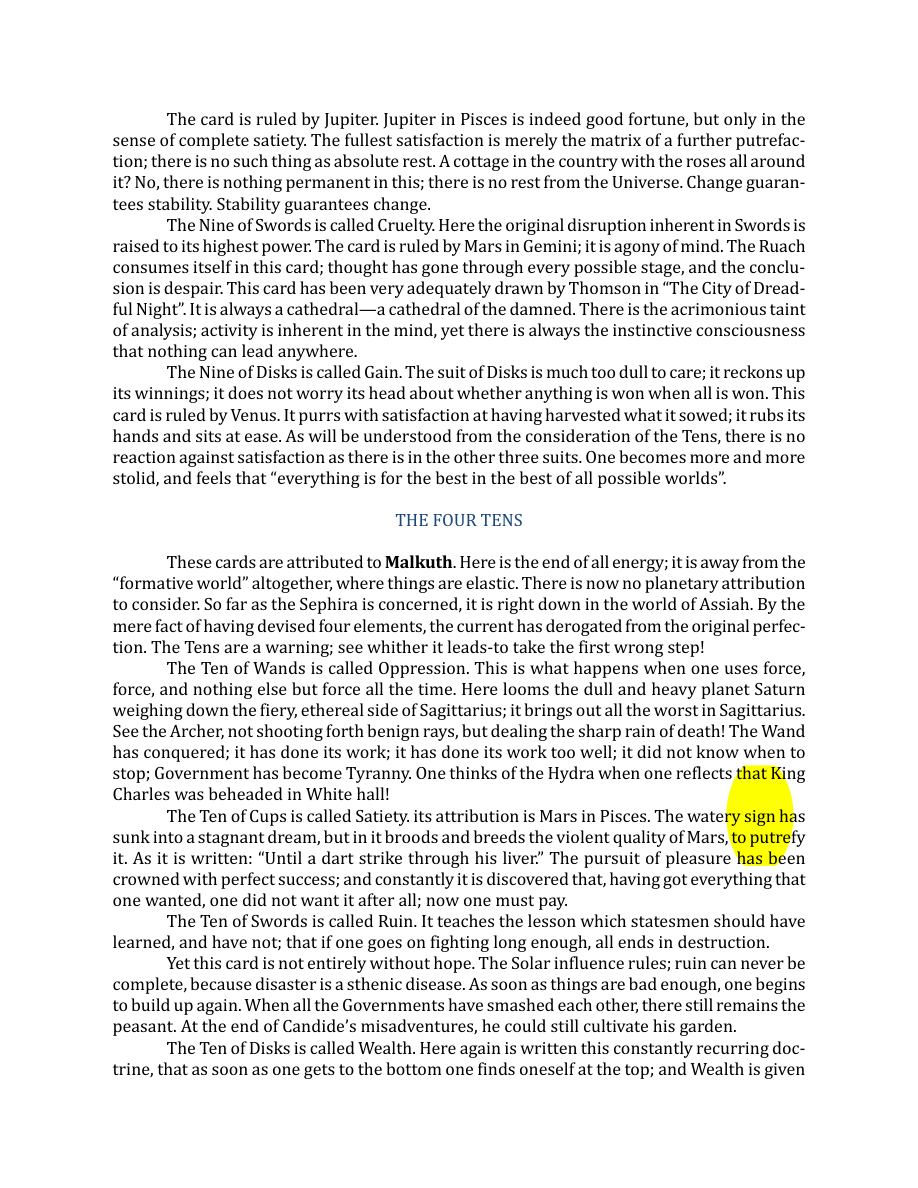 Original scan of The Book of Thoth, PDF page 182