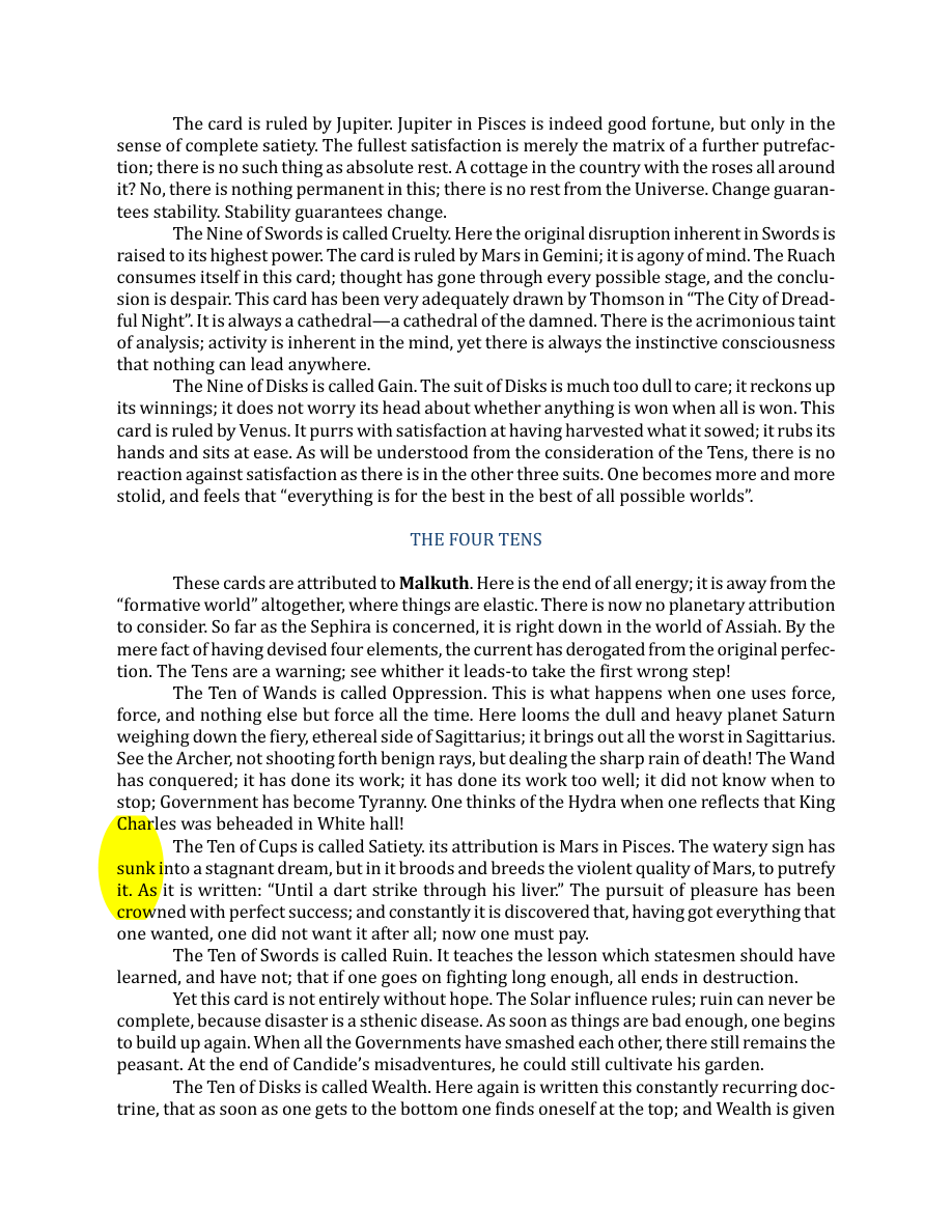 Original scan of The Book of Thoth, PDF page 182