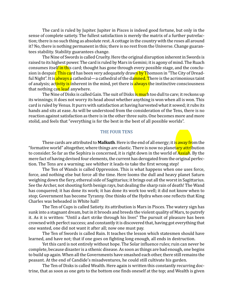 Original scan of The Book of Thoth, PDF page 182