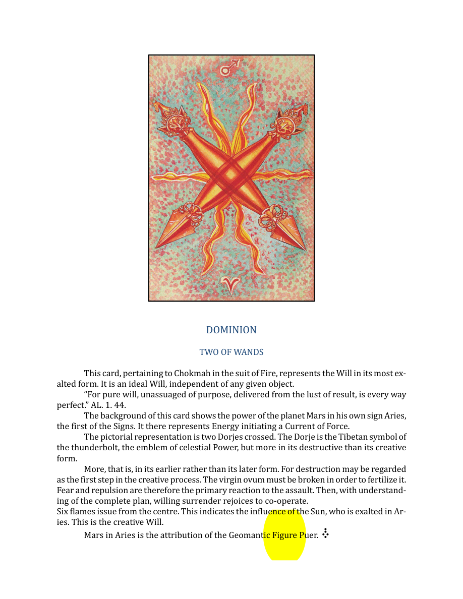 Original scan of The Book of Thoth, PDF page 186