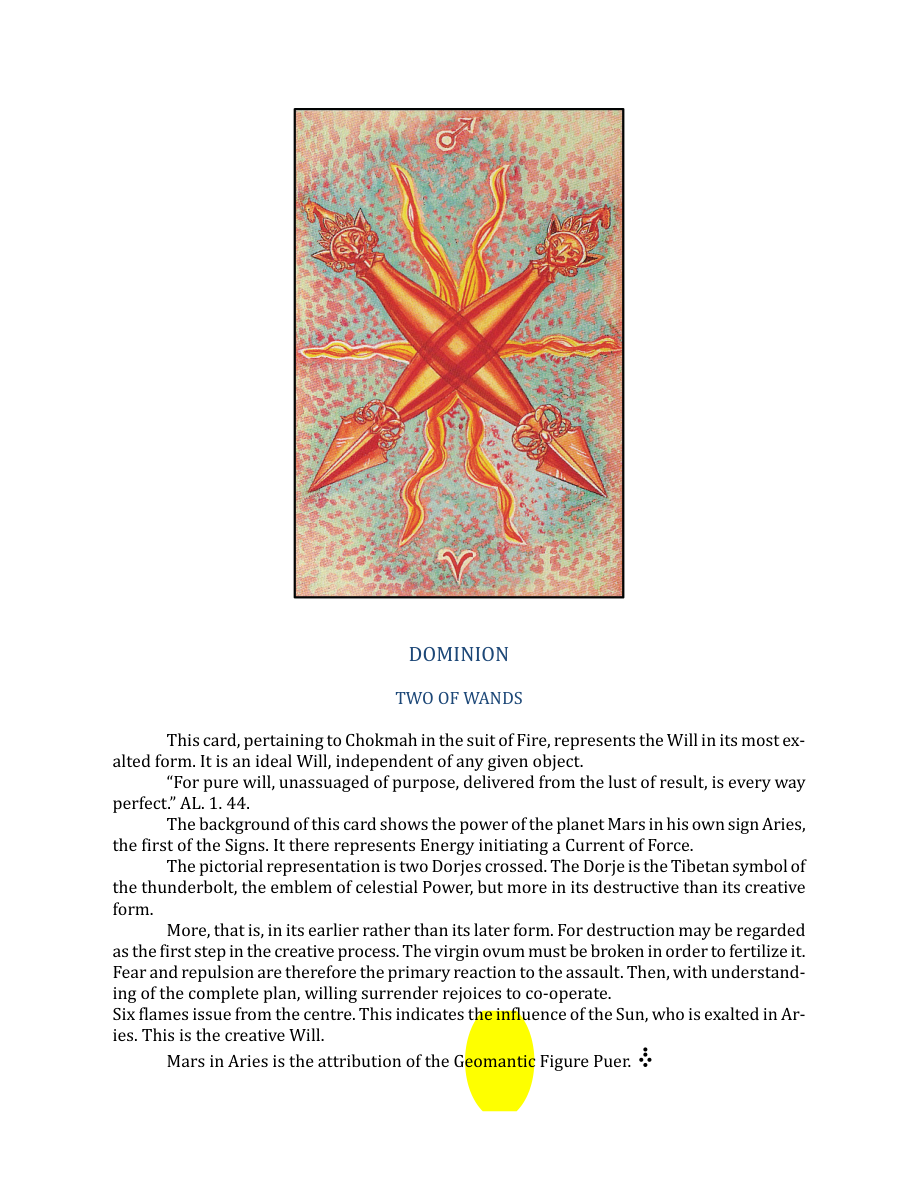 Original scan of The Book of Thoth, PDF page 186