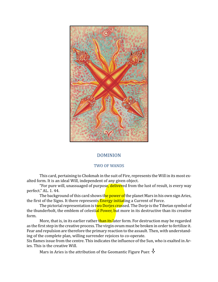 Original scan of The Book of Thoth, PDF page 186