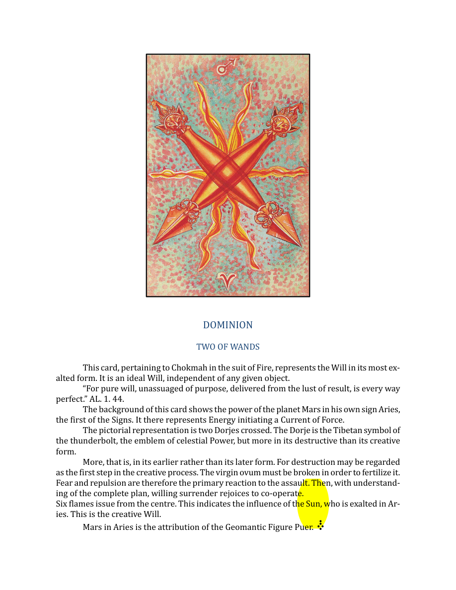 Original scan of The Book of Thoth, PDF page 186