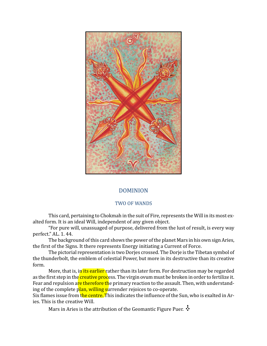 Original scan of The Book of Thoth, PDF page 186