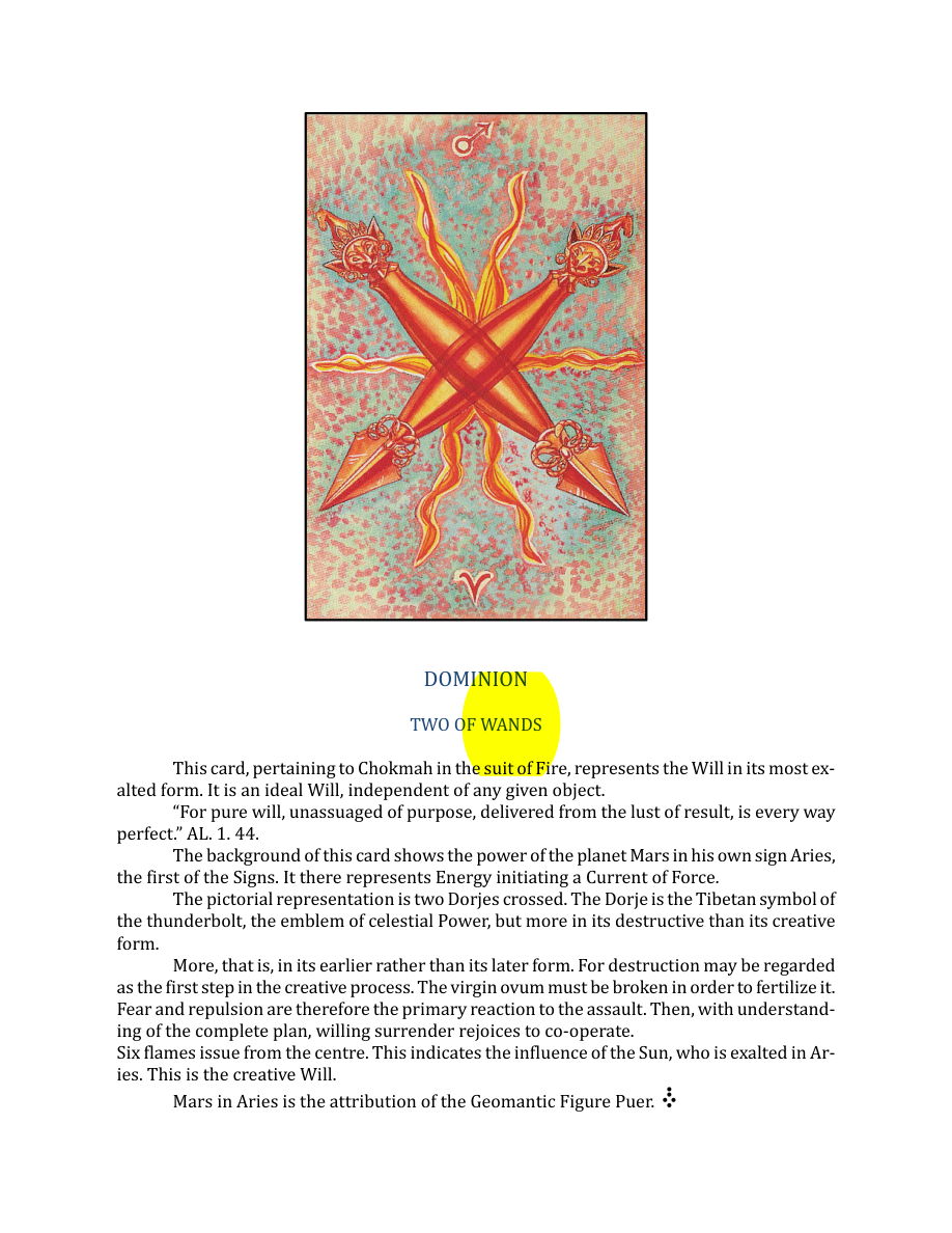 Original scan of The Book of Thoth, PDF page 186
