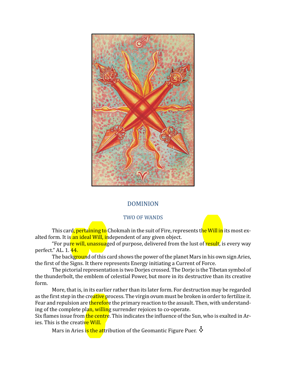 Original scan of The Book of Thoth, PDF page 186