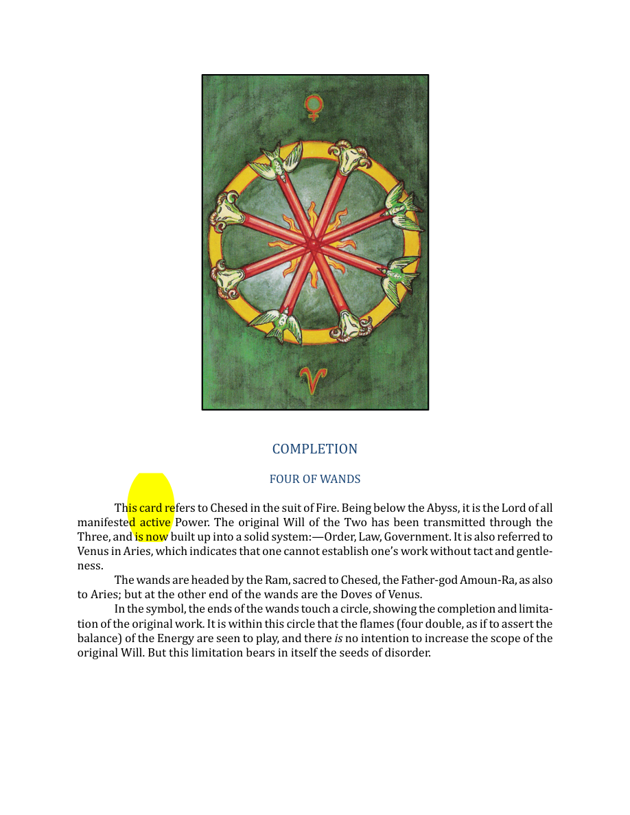 Original scan of The Book of Thoth, PDF page 189