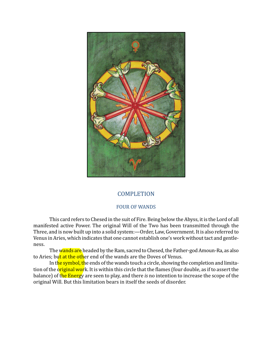 Original scan of The Book of Thoth, PDF page 189