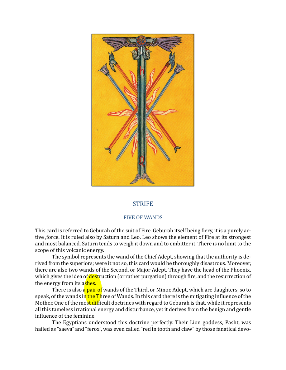 Original scan of The Book of Thoth, PDF page 190