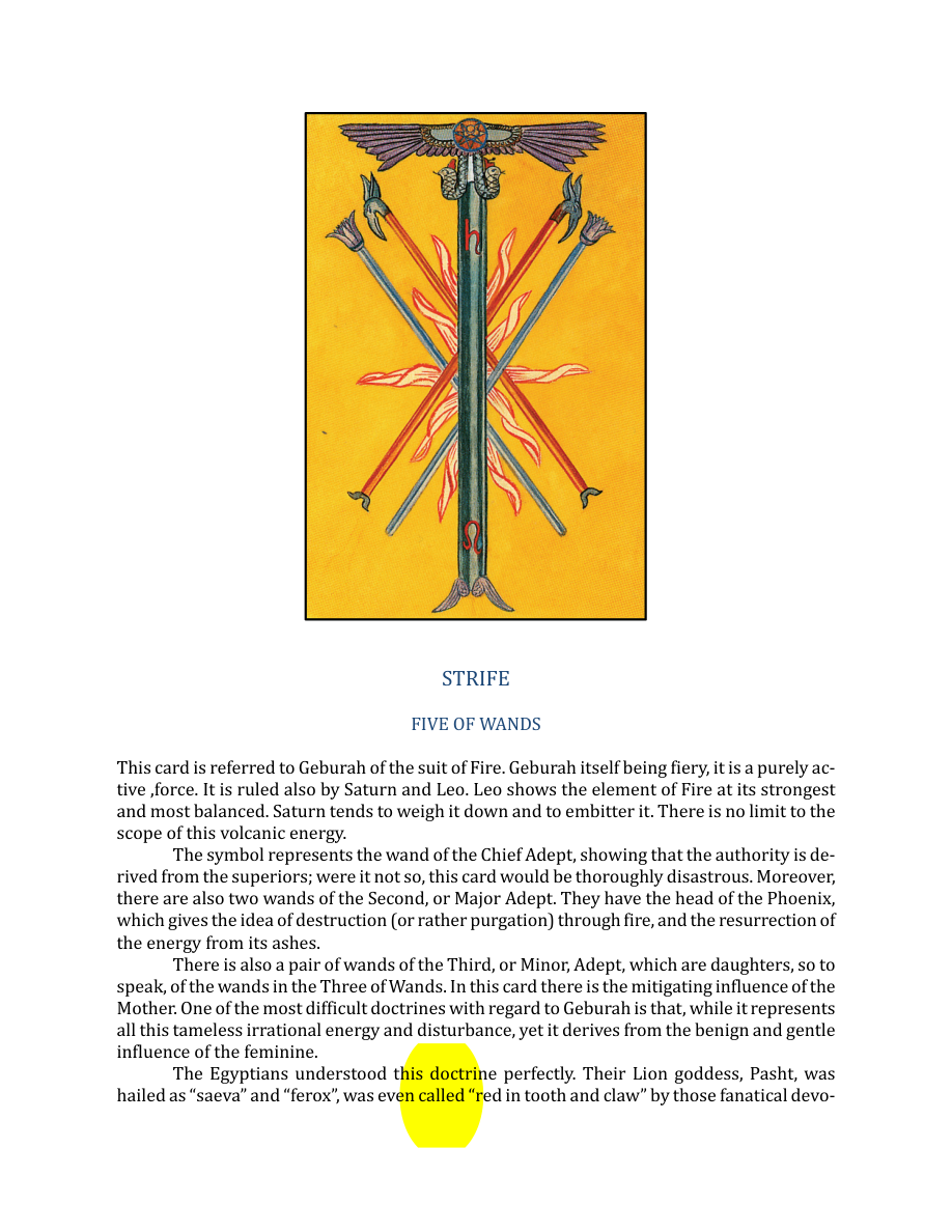 Original scan of The Book of Thoth, PDF page 190