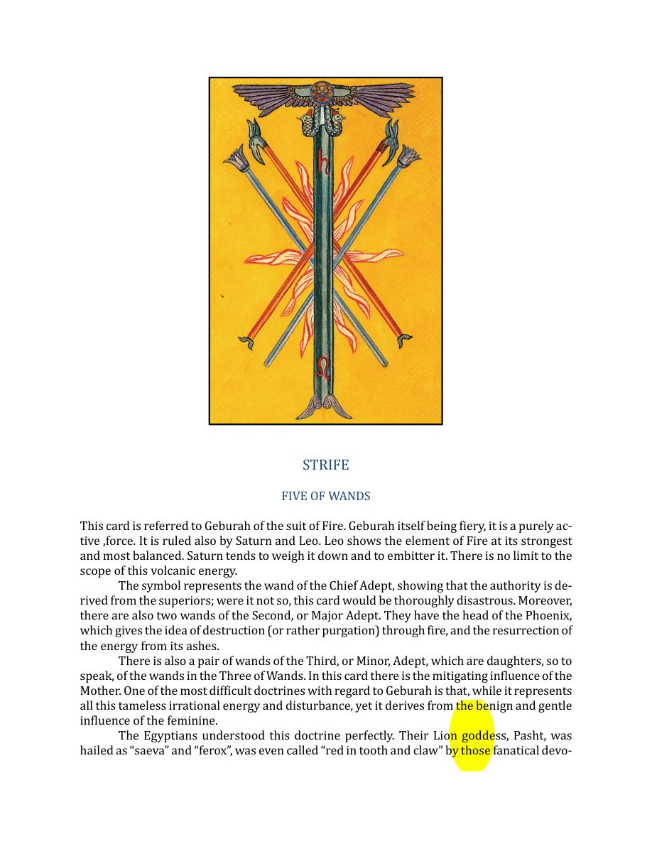 Original scan of The Book of Thoth, PDF page 190