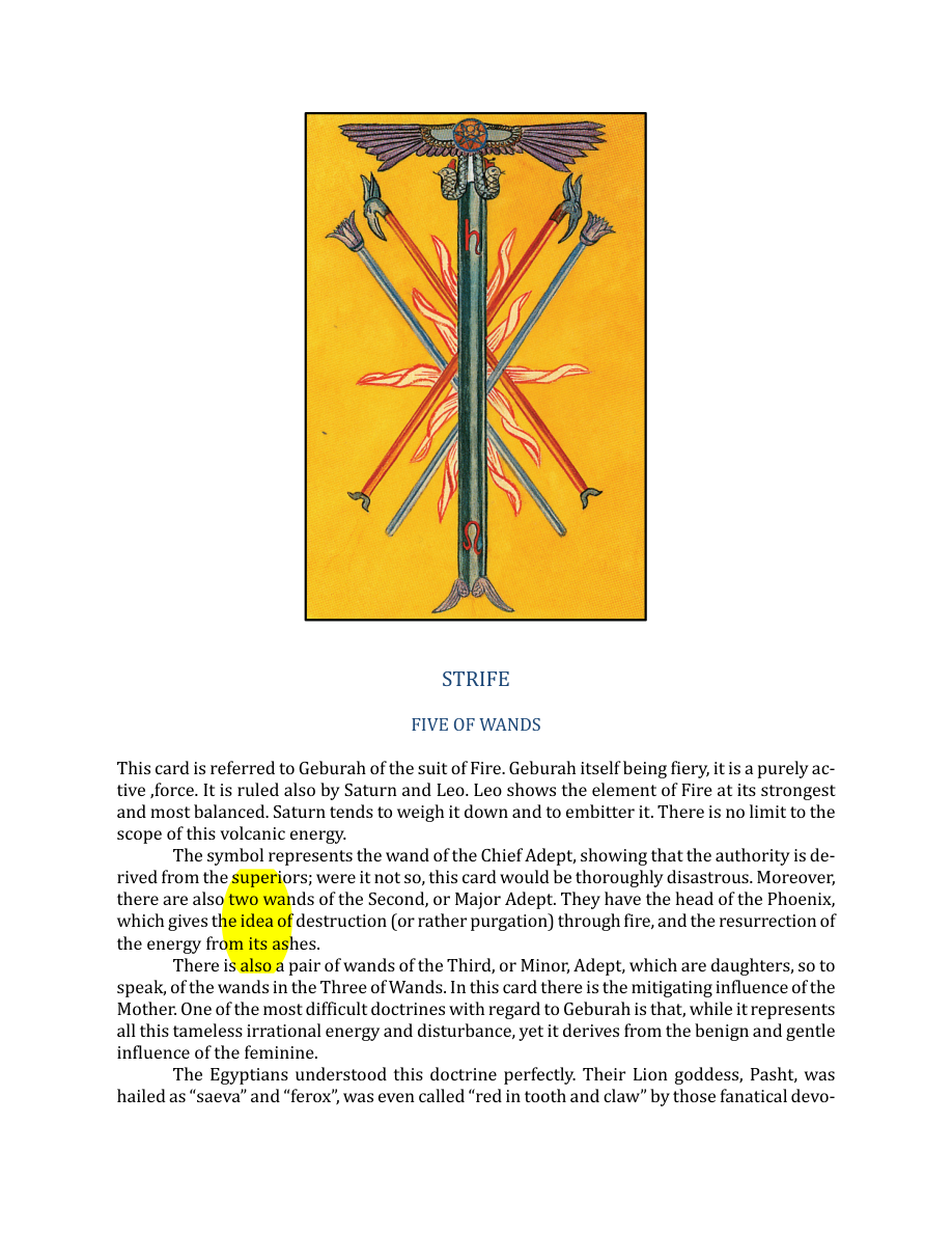 Original scan of The Book of Thoth, PDF page 190