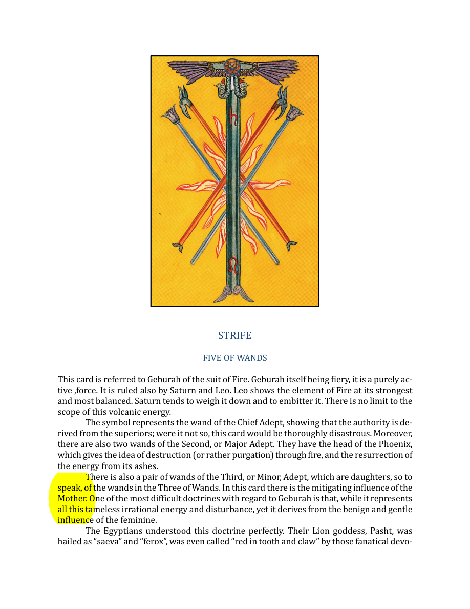Original scan of The Book of Thoth, PDF page 190
