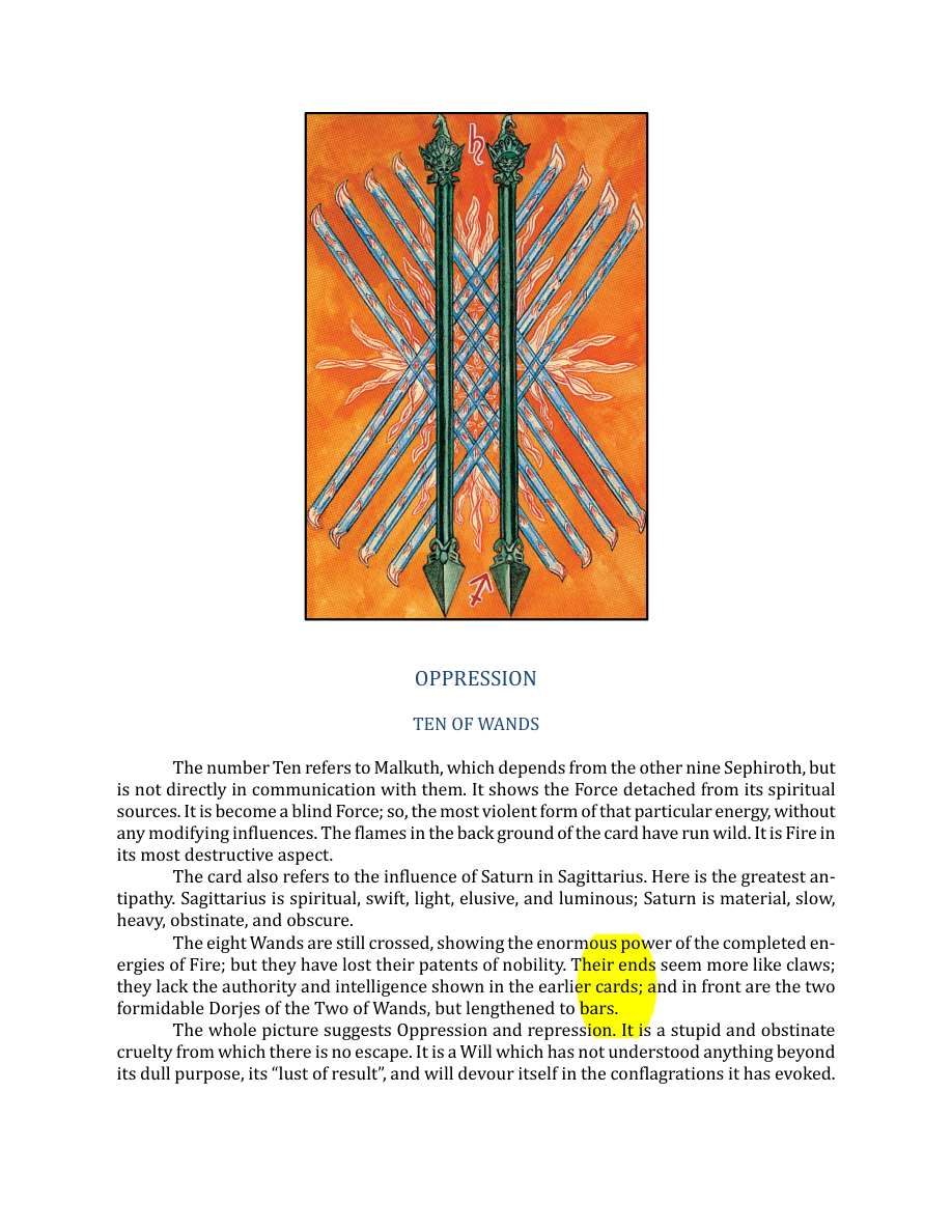 Original scan of The Book of Thoth, PDF page 196
