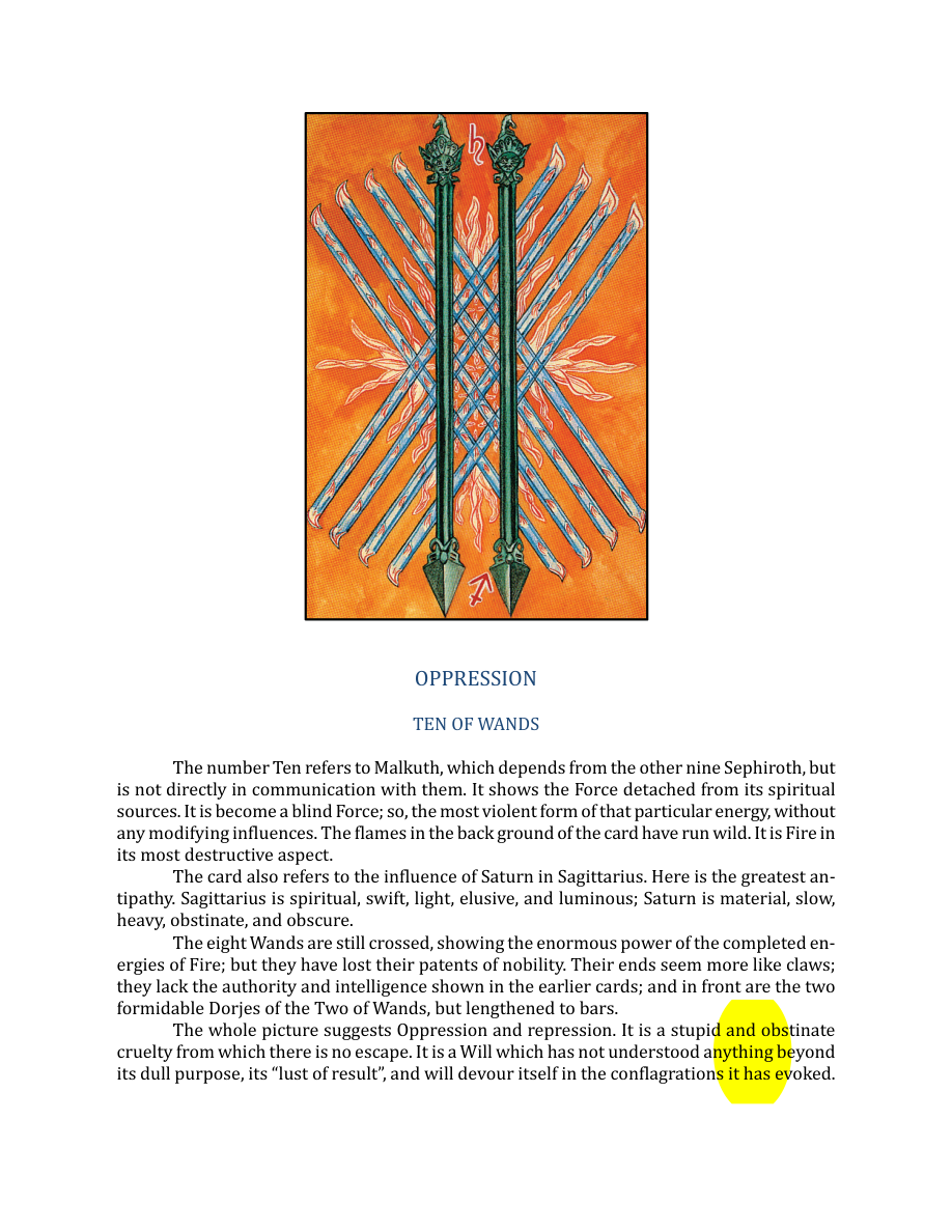 Original scan of The Book of Thoth, PDF page 196