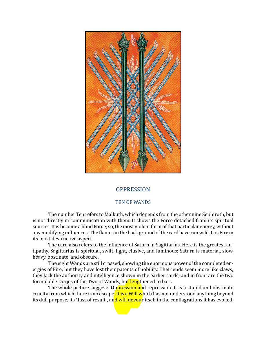 Original scan of The Book of Thoth, PDF page 196