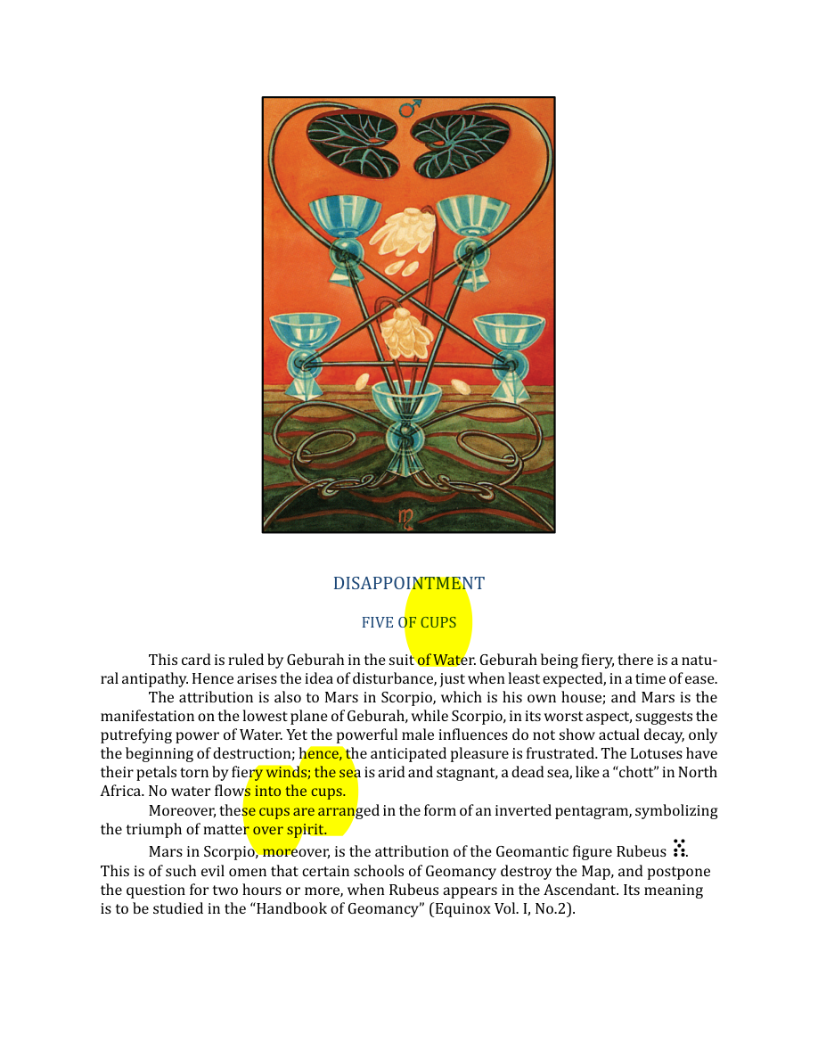 Original scan of The Book of Thoth, PDF page 203