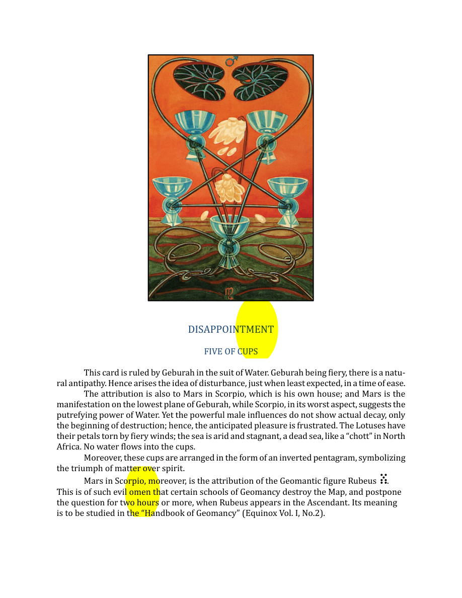Original scan of The Book of Thoth, PDF page 203
