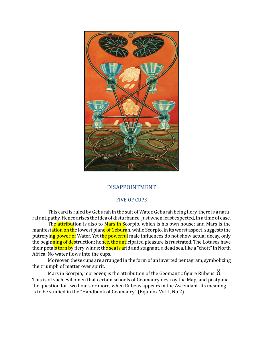 Original scan of The Book of Thoth, PDF page 203