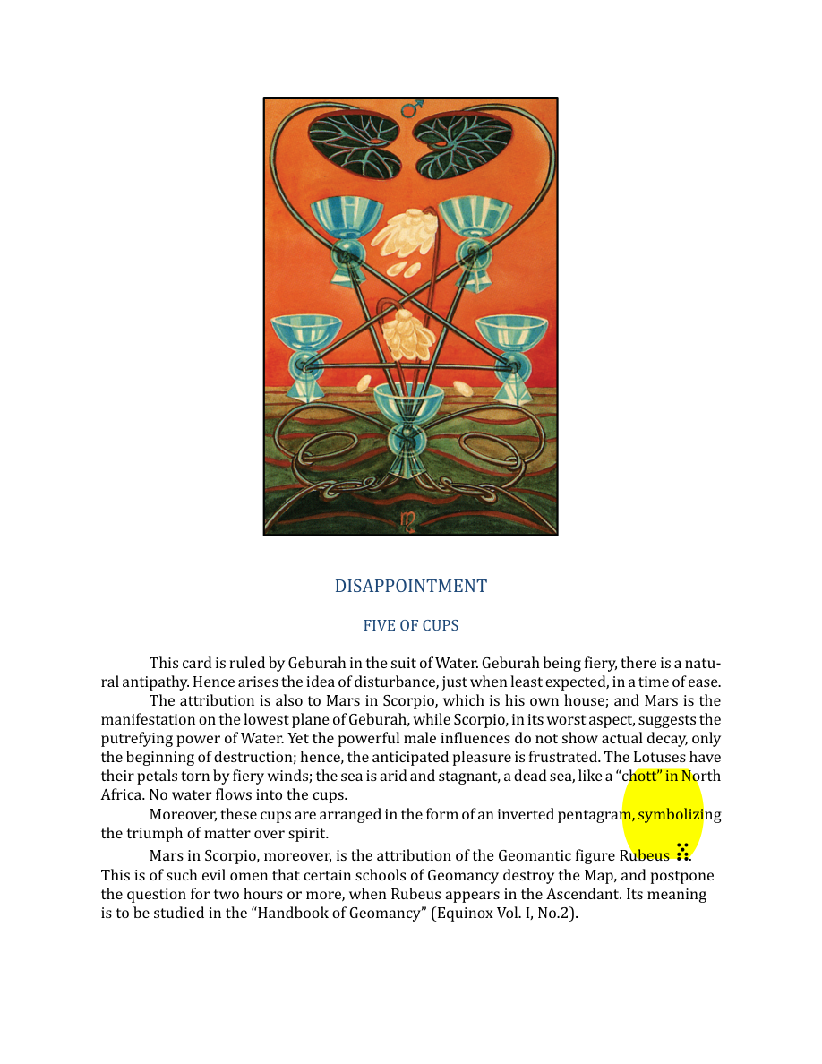 Original scan of The Book of Thoth, PDF page 203