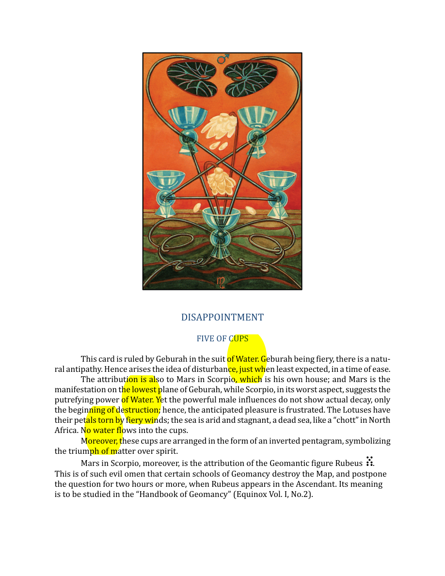 Original scan of The Book of Thoth, PDF page 203