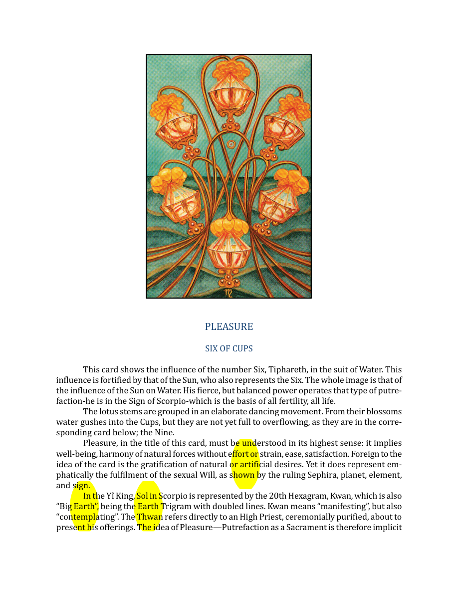 Original scan of The Book of Thoth, PDF page 204