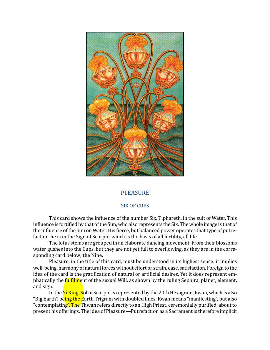Original scan of The Book of Thoth, PDF page 204