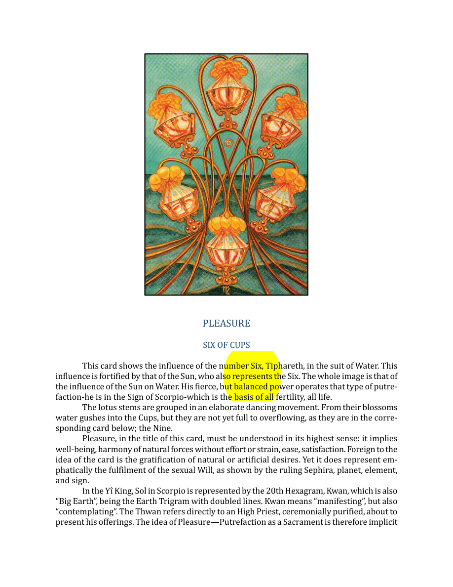 Original scan of The Book of Thoth, PDF page 204