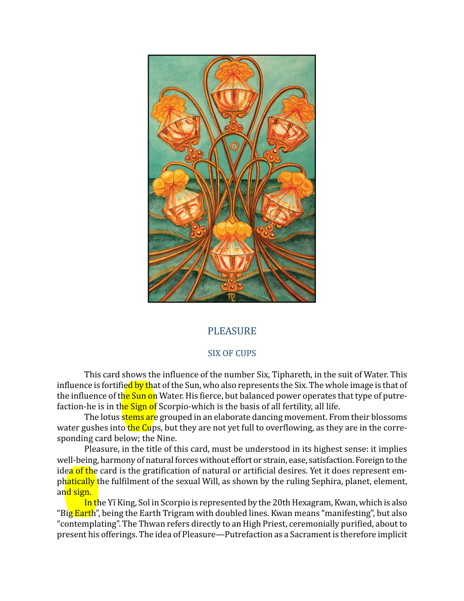 Original scan of The Book of Thoth, PDF page 204