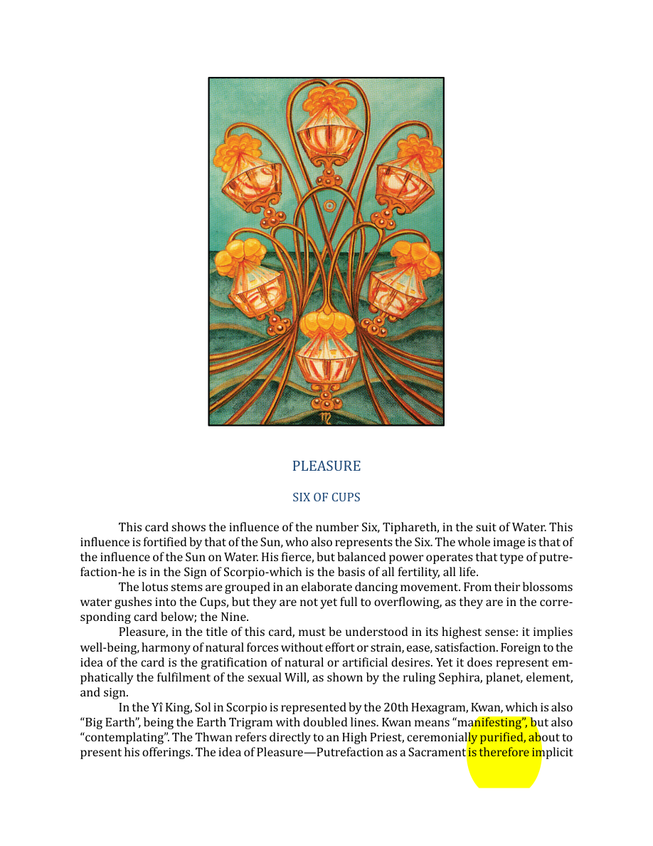 Original scan of The Book of Thoth, PDF page 204