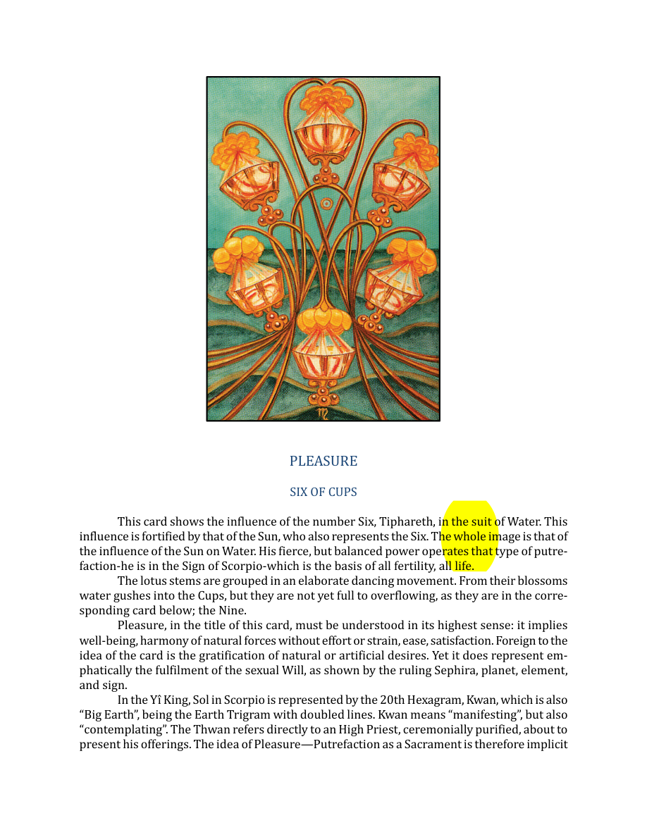 Original scan of The Book of Thoth, PDF page 204