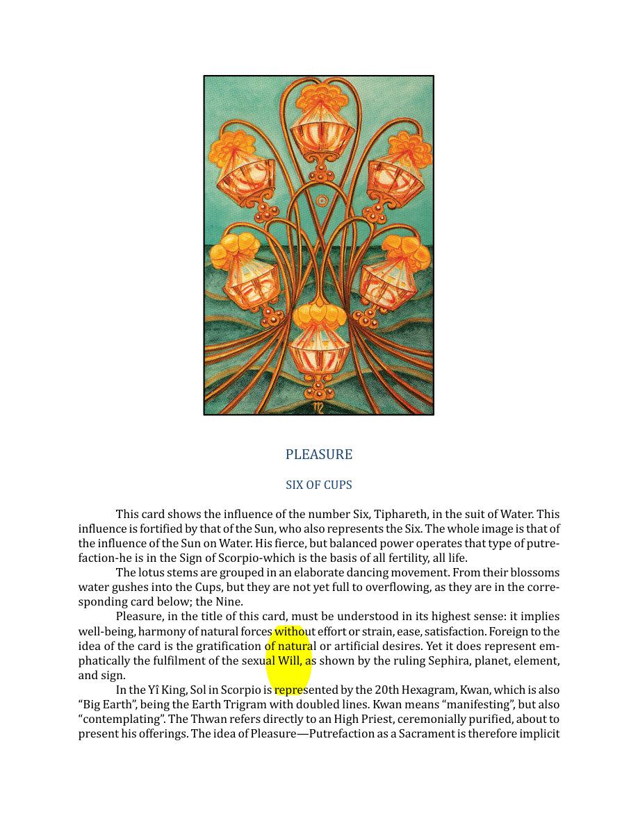 Original scan of The Book of Thoth, PDF page 204