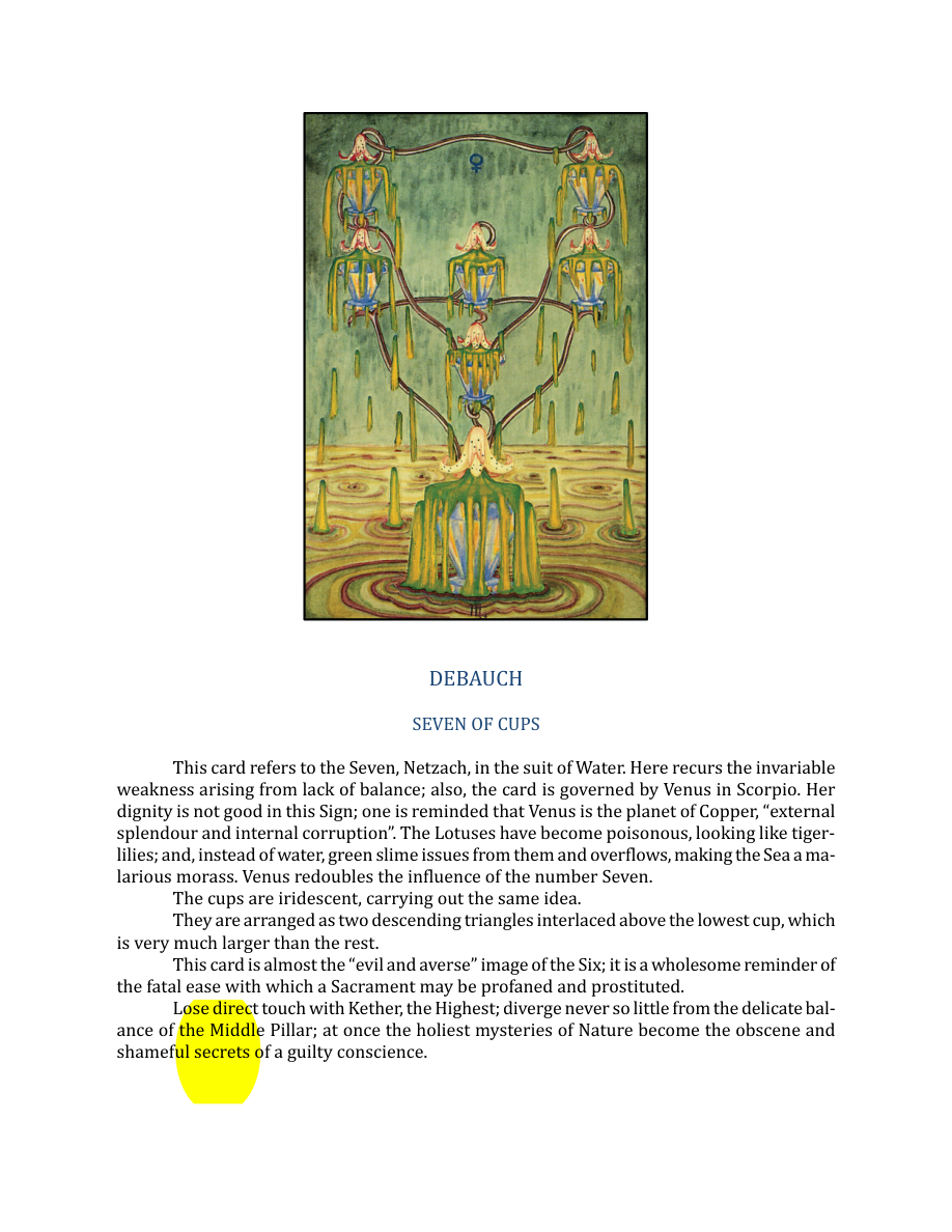 Original scan of The Book of Thoth, PDF page 206