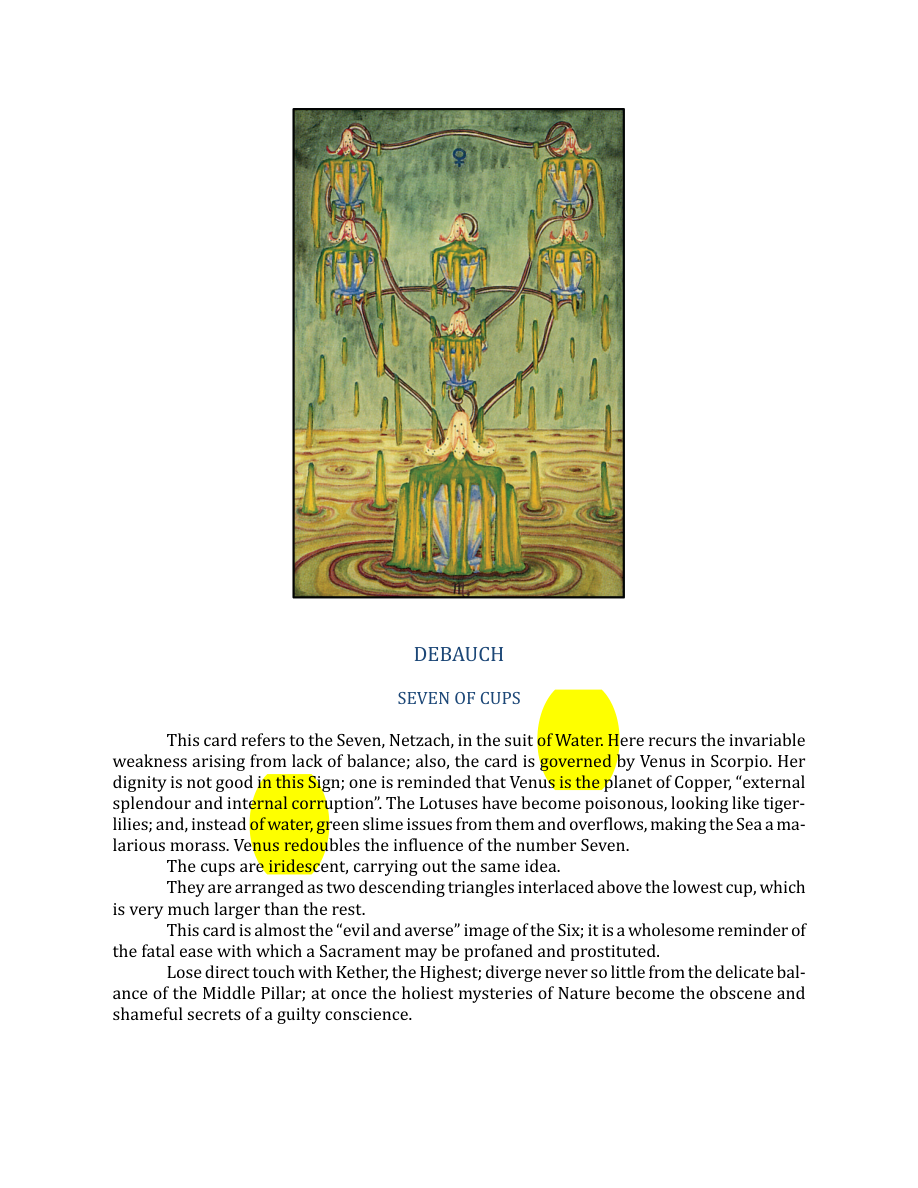 Original scan of The Book of Thoth, PDF page 206