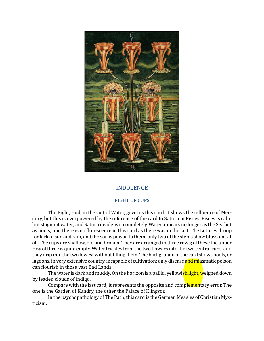 Original scan of The Book of Thoth, PDF page 207