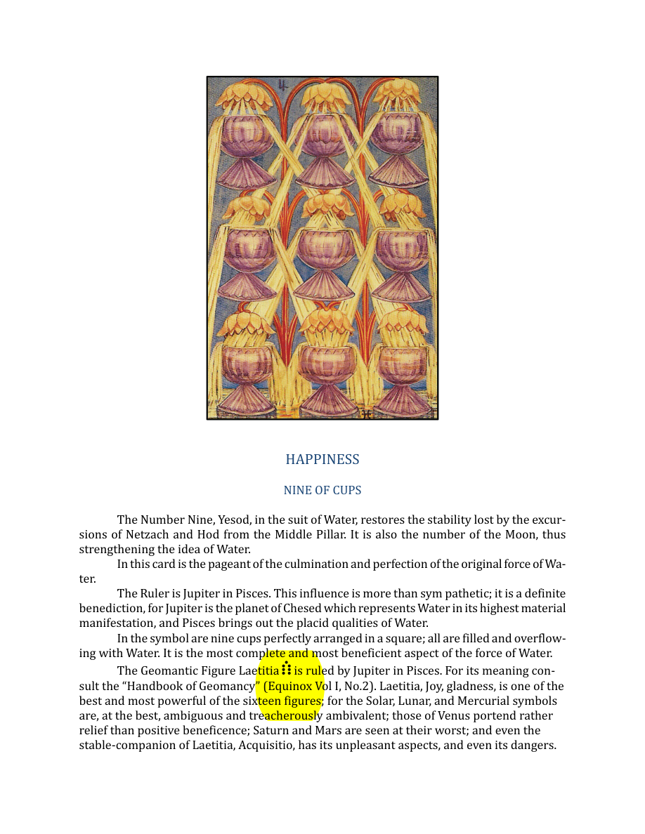 Original scan of The Book of Thoth, PDF page 208